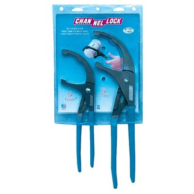 CHAOF1 image(0) - Channellock 2-PC OIL FILTER PLIER SET
