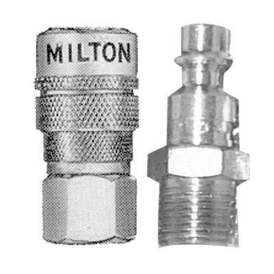 MIL711 image(0) - Milton Industries 1/4" F. Body & M. Plug M-Style