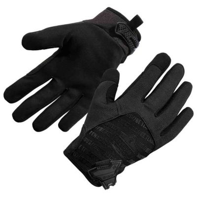 ERG17573 image(0) - 812BLK M Black High-Dexterity Black Tactical Gloves