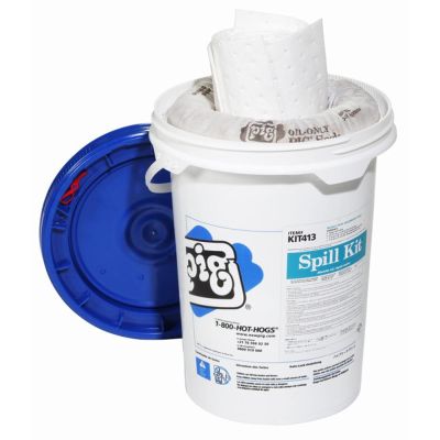 NPGKIT413 image(0) - Oil-Only Spill Kit in Bucket