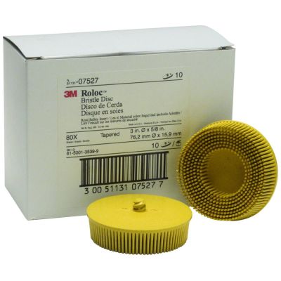 MMM7527 image(0) - 3M DISC ROLOC BRIS 80GR 3" 10/BOX YELLO