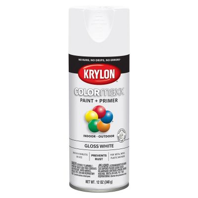 DUP5545 image(0) - Krylon Gloss White; 12 oz. Aerosol