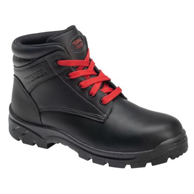 FSIA8000-6.5W image(0) - Avenger Work Boots Avenger Work Boots - Builder Series - Men's Mid Top Work Boot - Steel Toe - ST | EH | SR - Black - Size: 6.5W