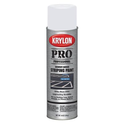 DUP5910 image(0) - Krylon Striping Paint Highway White 18 oz.