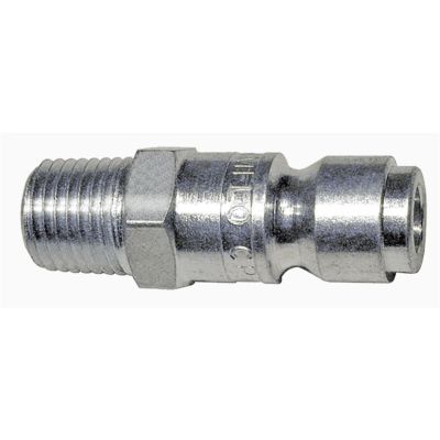 AMFCP5-04-10 image(0) - 3/8" Coupler Plug with 1/2" Male Thread Automotive T Style- Pack of 10