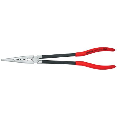 KNP2871280 image(0) - KNIPEX 11 inch Extra long Needle Nose Pliers- Straight