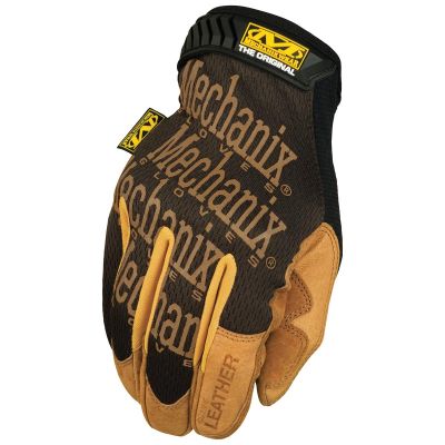 MECLMG-75-008 image(0) - Mechanix Wear Mechanix Wear Original Leather Small 8 Tan/Black