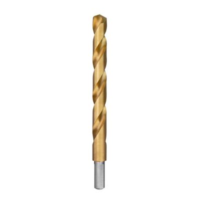 MLW48-89-2218 image(0) - Milwaukee Tool 21/64" Thunderbolt Titanium Coated Drill Bit