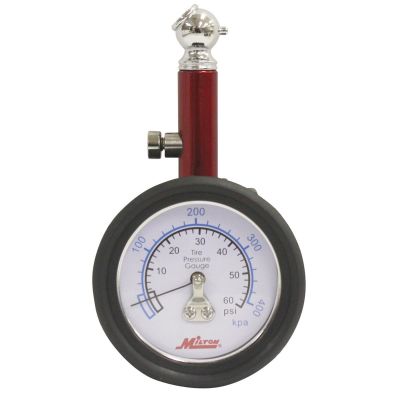 MILS932 image(0) - Milton Industries Dial Tire Gage 0-60 PSI