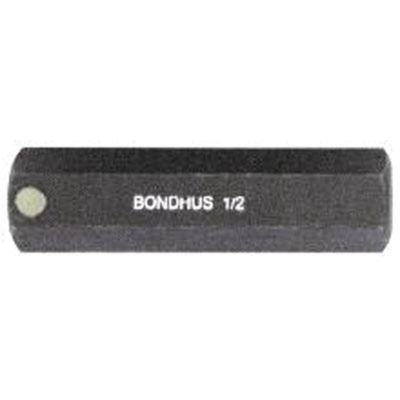 BND33616 image(0) - Bondhus Corp. Hex Bit 1/2", 6" Length