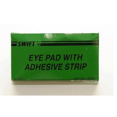 CSU35192EP image(0) - Chaos Safety Supplies Eye Pads with Adhesive Strip (Pack of 4)