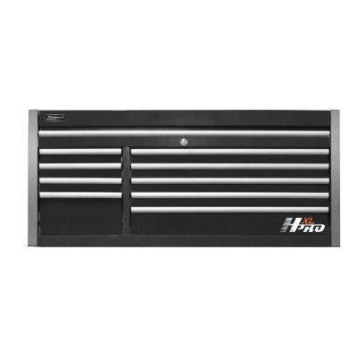 HOMHX02060101 image(0) - Homak Manufacturing 60 in. HXL 9-Drawer Top Chest - Black