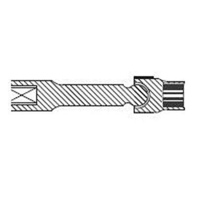 SUN208ZUMDL image(0) - 1/2"DR 8MM 12PT DRIVELINE IMP SKT