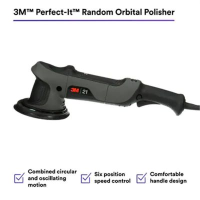 MMM34101 image(0) - 3M 3M™ Perfect-It™ Random Orbital Polisher 34101, 21 mm, 120V, 60 Hz, Plug A