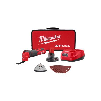 MLW2526-21XC image(0) - Milwaukee Tool M12 FUEL Oscillating Multi-Tool Kit