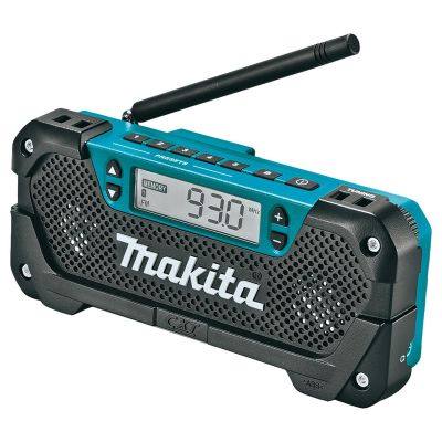 MAKRM02 image(0) - Makita 12V CXT Cordless Compact Job Site Radio (Bare)