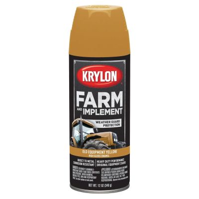 DUP1953 image(0) - Krylon Krylon Farm/Implement; Old Cat Yellow; 12 oz.