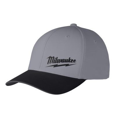 MLW507DG-LXL image(0) - Milwaukee Tool WORKSKIN FITTED HATS - DARK GRAY LXL