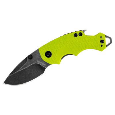 KER8700LIMEBW image(0) - Kershaw SHUFFLE BLACKWASH FINISH KNIFE, LIME GRE