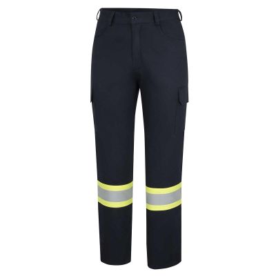 OBRZFJ219-50X34 image(0) - OBERON Cargo Pants - Hi-Vis FR/Arc-Rated 7.5 oz 88/12 - StarTech Tape - Navy - Size: 50X34