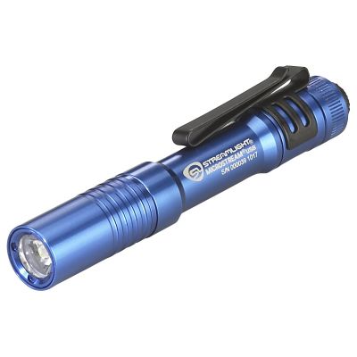 STL66606 image(0) - Streamlight MicroStream USB Bright Pocket-sized Rechargeable Flashlight - Blue