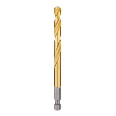MLW48-89-4616 image(0) - Milwaukee Tool 19/64" SHOCKWAVE RED HELIX Titanium Drill Bit