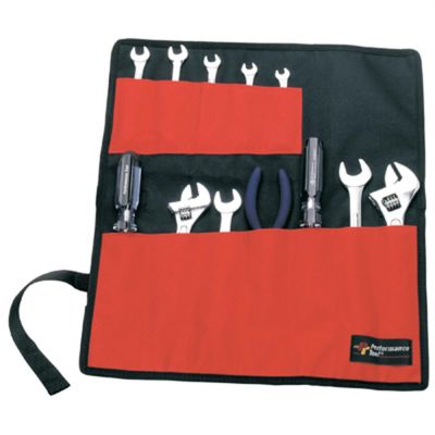 WLMW88990 image(0) - Wilmar Corp. / Performance Tool 12 Pocket Roll-Up Tool Pouch