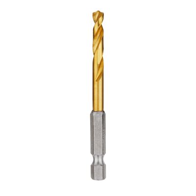 MLW48-89-4610 image(0) - Milwaukee Tool 13/64" SHOCKWAVE RED HELIX Titanium Drill Bit
