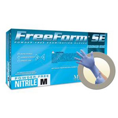 MFXFFS-700M image(0) - Microflex FREEFORM SE NITRILE GLOVES M 100PK