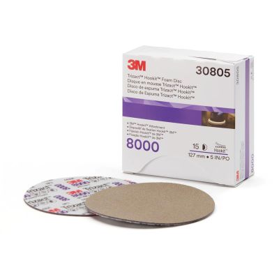 MMM30805 image(0) - 3M 3M Trizact Hookit Foam Disc 5 in 8000 grit