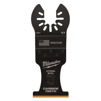 MLW49-25-1501 image(0) - Milwaukee Tool Milwaukee OPEN-LOK 1-3/8" TITANIUM ENHANCED CARBIDE TEETH METAL BLADE 1PK