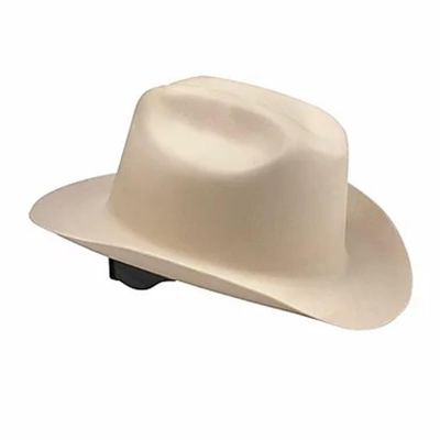 SRW19502 image(0) - Jackson Safety Jackson Safety - Hard Hat - Western Outlaw Series - Full Brim Cowboy Hat - Tan  - (4 Qty Pack)