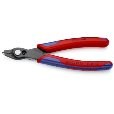 KNP7861140 image(0) - KNIPEX 5 1/2IN ELECTRONICS SUPER KNIPS XL-COMFORT GRIP
