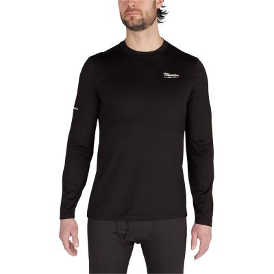 MLW403B-XL image(0) - Milwaukee Tool Base Layer Top - Black Xl