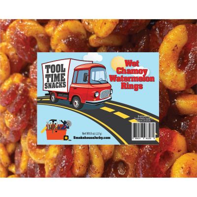 THS689107-963281 image(0) - Smokehouse Jerky 8oz Wet Chamoy Watermelon Rings