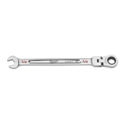 MLW45-96-9810 image(0) - 5/16" Flex Head Ratcheting Combination Wrench