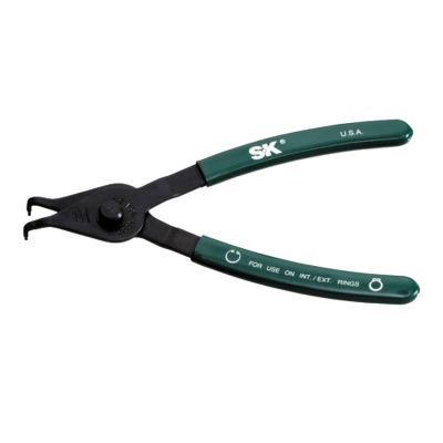 SKT7642 image(0) - S K Hand Tools SNAP RING PLIERS CONVERTIBLE .090IN. 0 DEGREE TIP