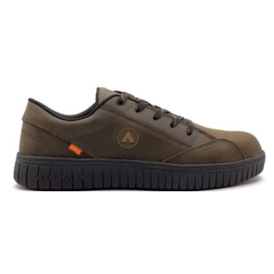 FSIAW5000-8EE image(0) - AIRWALK AIRWALK - CAMINO MET - Men's Low Top Shoe - CT|EH|SF|SR|MT - Dark Coffee / Black - Size: 8 - 2E - (Extra Wide)