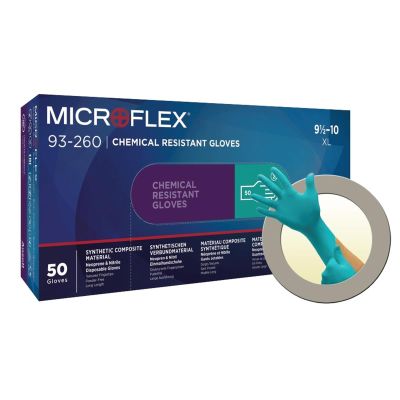 MFX93260090-CASE image(0) - Microflex GLOVE 93-260 CHEM RESISTANT L