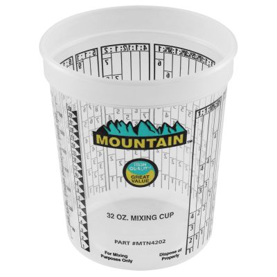 MTN4202 image(0) - Mountain DISPOSABLE QUART MIXING CUP (100/CS)