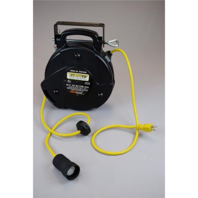 GEN2200-3027 image(0) - MID-SIZE POWER SUPPLY REEL 15AMP 40' 12/3 CORD, SINGLE OUTLET W/BOOT
