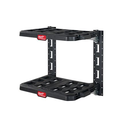 MLW48-22-8480 image(1) - Milwaukee Tool PACKOUT 2-Shelf Racking Kit