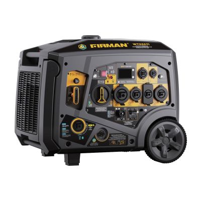 FRGWT05571 image(0) - Firman Tri Fuel Inverter Portable Generator 6850/5500 Watt Electric Start 120/240V Parallel Ready CO Alert 49 ST CAN