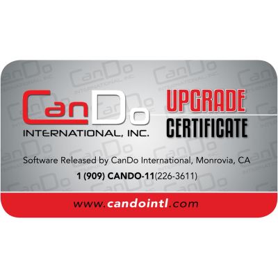 CDOCPROSW image(0) - Cando International Inc. Annual subscription for the Cpro. Gives access to the latest software versions for all manufacturers contained within the Cpro.