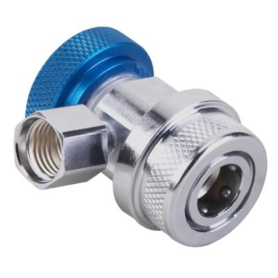 ROB18190A image(0) -  Low-side manual coupler, blue actuator for R-134a