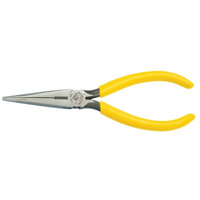 KLED203-7 image(0) - LONG NOSE PLIERS, SIDE CUTTERS, 7-1/8"