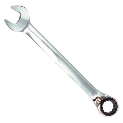 KTI45922 image(0) - K Tool International Wrench SAE Ratcheting Reversible 11/16
