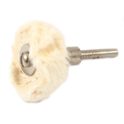 FOR60203 image(0) - Forney Industries Buffing Wheel, Cotton, 1 in x 1/8 in Shaft