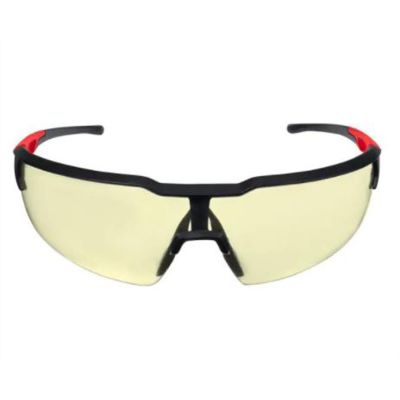 MLW48-73-2100 image(0) - Milwaukee Tool Safety Glasses with Yellow Anti-Scratch Lenses