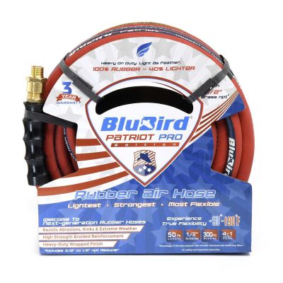 BLBPP1250 image(1) - BluBird BluBird Patriot Pro Air Hose 1/2 in. x50 ft. 300 P